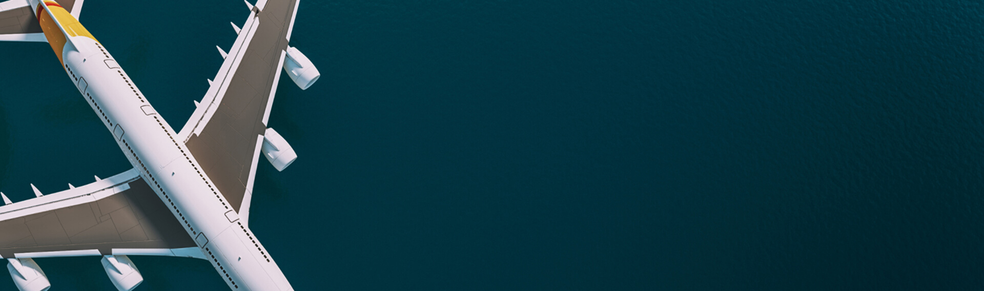 Aircraft silhouette background